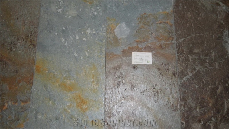 China Rustic Slate Slabs & Tiles Natural Surface for Villa Wall Cladidng