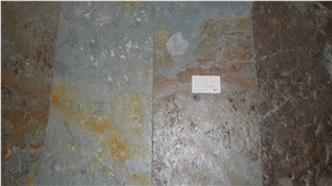 China Rustic Slate Slabs & Tiles Natural Surface for Villa Wall Cladidng