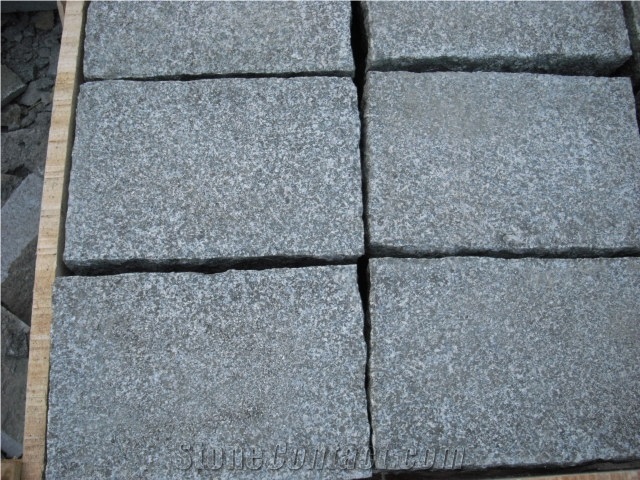 G399 Black Granite Cobble Stone