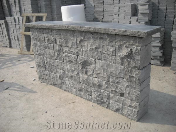 Grey Limestone Mushroom Wall Stone