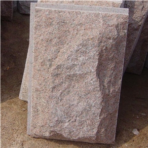 Red Granite Mushroom Stone