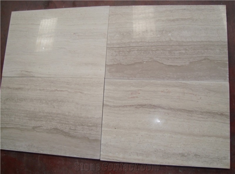 Wooden White Marble Tiles, China Grey Marble