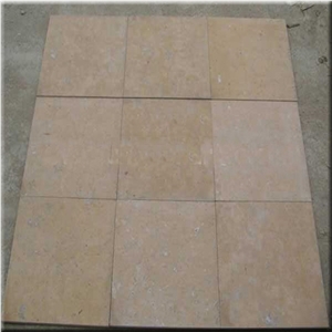 Chinese Beige Limestone Honed Tiles