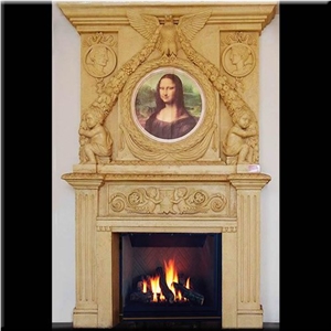 Large Double Marble Fireplace From China 108779 Stonecontact Com