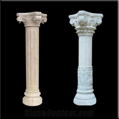 Solid Stone Column, Pillar