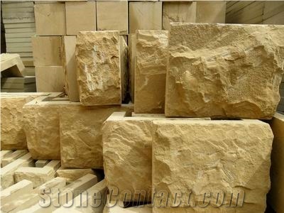 Beige Sandstone Mushroom Stone