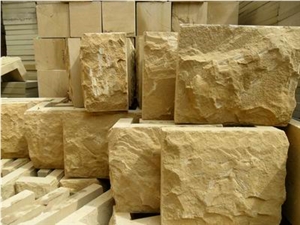 Beige Sandstone Mushroom Stone