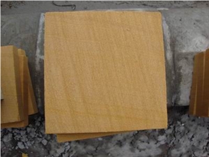 China Wooden Sandstone Slabs & Tiles, China Beige Sandstone