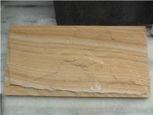 Wood Yellow Sandstone Tile