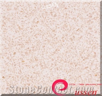 Quicksand Red Artificial Marble