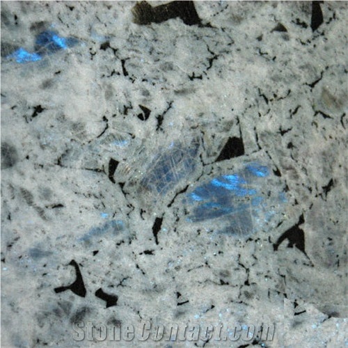 Labradorite Bianca Granite Slabs & Tiles, Madagascar White Granite
