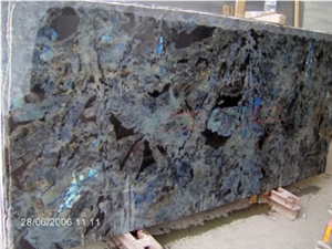 Lemurian Blue, Madagascar Blue Granite Slabs & Tiles