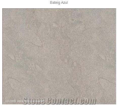Azul Bateig Limestone Slabs & Tiles, Spain Grey Limestone