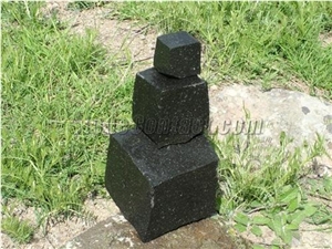 Black Basalt Granite Cubes