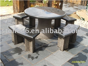 Garden Granite Table