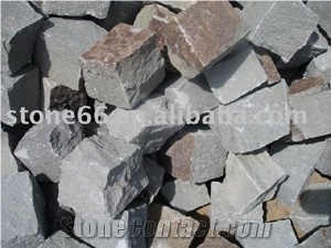 Grey Green Sandstone Cubestone