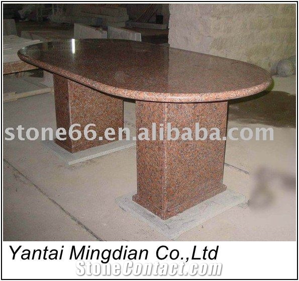 Red Granite Table
