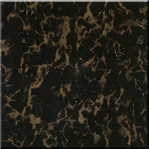 China Portoro Marble Tile, China Black Marble