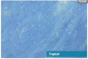 Tropical Royal Blue Marble Tile