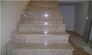 Beige Marble Stairs and Steps