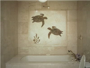 Bath Tub Wall Mural Tiles