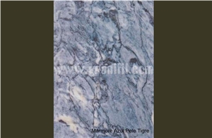 Marmore Azuli De Pele Tiger Marble Tile,blue Marble
