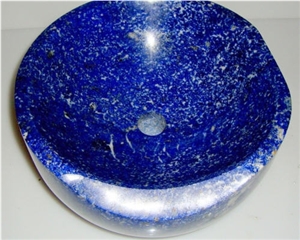 Afghan Lapis Lazuli Solid Sink 02