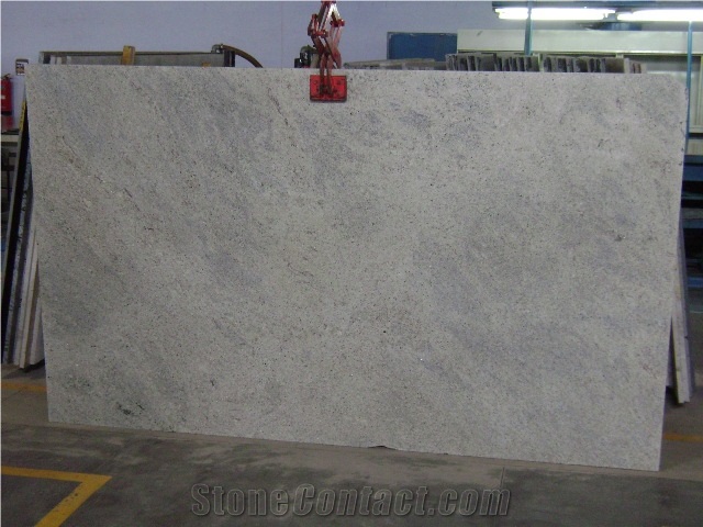 Kashmir White Granite Slab