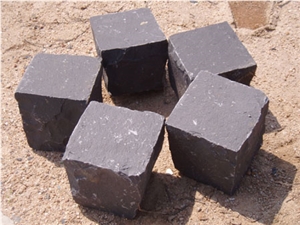 Black Basalt Cubes 10x10x10cm - $26m2