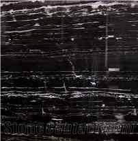 Silver Dragon Marble Slabs & Tiles,China Black Marble