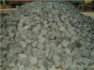 Viet Nan Grey Granite Cobble Stone