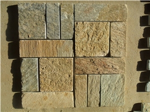 Bathroom Stone Wall Mosaic Pattern,slate Mosaic, Rustic Slate Mosaic Pattern