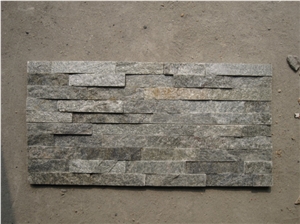Flat Face Wall Brick.slate Brick, Grey Slate Cultured Stone
