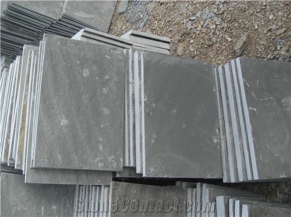 Slate Flooring Tile, China Grey Slate
