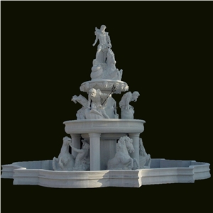 Stone Carving Fountain