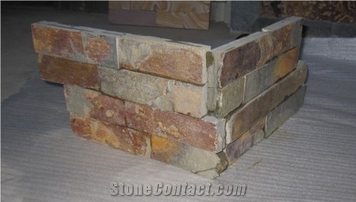 Wall Cladding Stone ,ledger Stone, Rustic Slate Wall Cladding