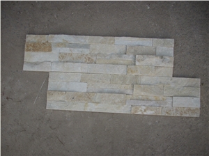 White Quartzite Wall Stone, Beige Quartzite Wall Stone
