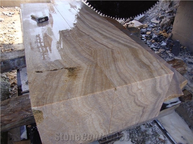 Yellow Wood Marble Blocks