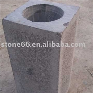 China Blue Limestone Planter -4
