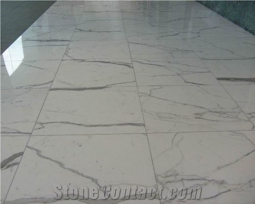Bianco Statuario Marble Slabs & Tiles