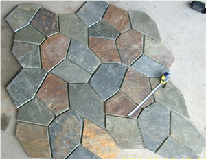 Multicolour Slate Flagstone