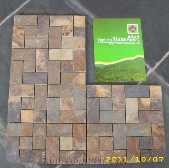 Rust Mosaic Slate