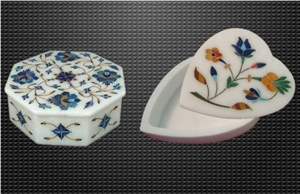 Marble Jewelry Boxes
