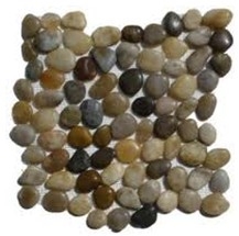 Mixed Pebble Mosaic Tile