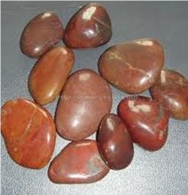 Natural Red Pebble