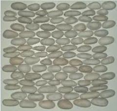 White Stand River Stone Tile