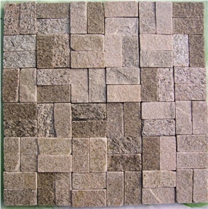 Quartzite and Sandstone Mosaic Tiles