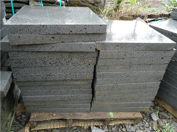 Natural Laterite Stone, Lava Stone, Grey Basalt Tile