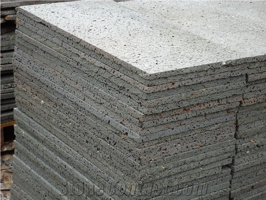 Vietnam Grey Basalt Flagstone,Grey Basalt Chisel