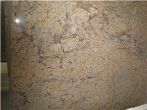 Golden Crystal Granite Slab,China Yellow Granite